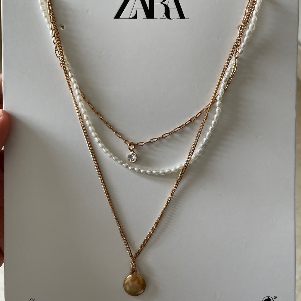 Zara Set of 3 necklace - Picture 8 of 8